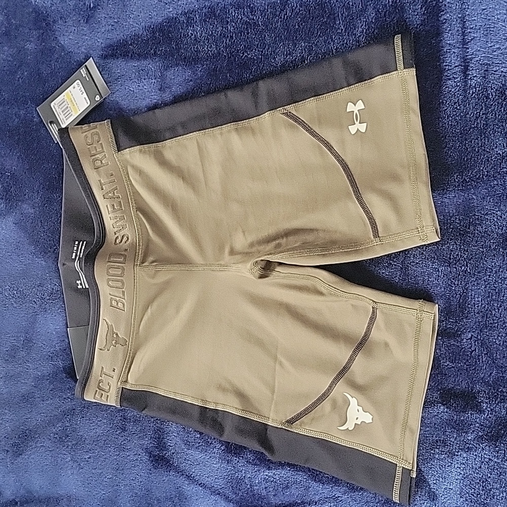 UA Project Rock Bike Shorts